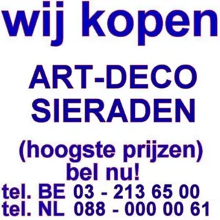 Art deco juwelen. Adin, Antwerpen betaald de hoogste prijs!