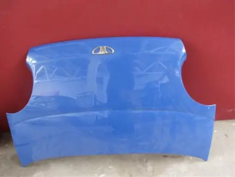 Daewoo Matiz blauw Motorkap Sloopauto inkoop Den haag