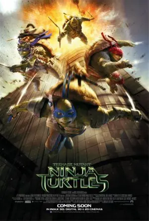TEENAGE MUTANT NINJA TURTLES filmposter.