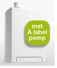 Intergas Kombi-Kompakt HRE 36/48 RF HR Combiketel met Alabel