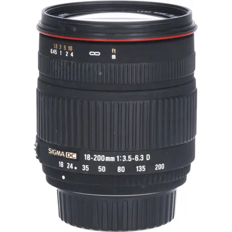 Tweedehands Sigma 18-200mm f/3.5-6.3 DC - Nikon CM2789