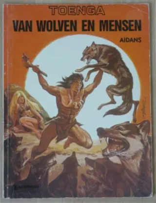Strip Boek: TOENGA, van wolven en mensen - deel 3, 1975.