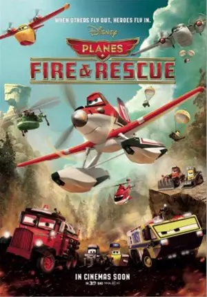 PLANES : FIRE and RESCUE filmposter.