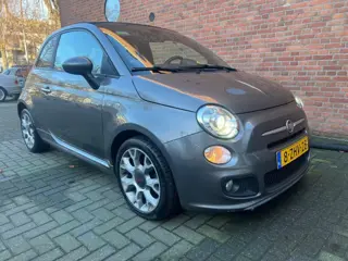 FIAT 500 0.9 TWINAIR T 500S cabrio xenon leer pdc 