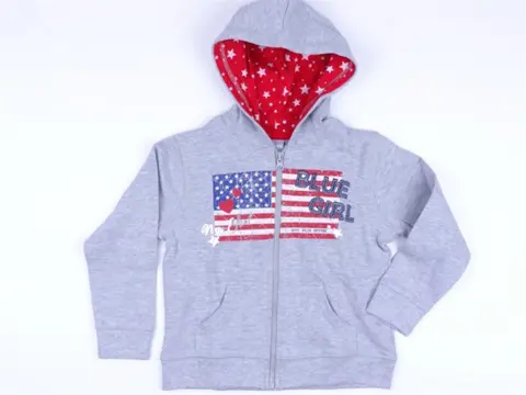 Hoodie nieuw Blue Seven Girls maat 128