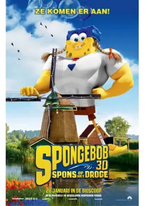 SPONGEBOB : SPONS OP HET DROGE filmposter.