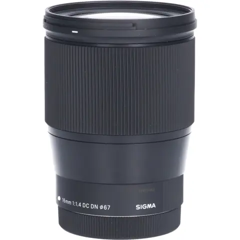 Tweedehands Sigma 16mm f/1.4 DC DN Contemporary Canon EF-M CM2782