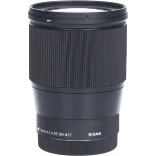 Tweedehands Sigma 16mm f/1.4 DC DN Contemporary Canon EF-M CM2782