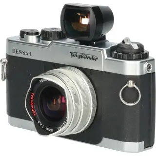Tweedehands Vöigtlander Bessa L met Super Wide-Heliar 15mm F/4.5 & finder CM2606