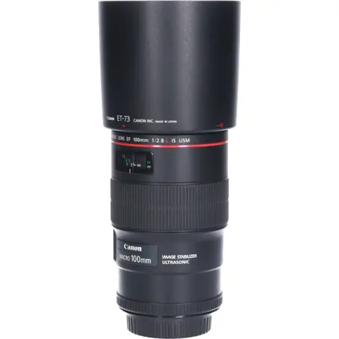 Tweedehands Canon EF 100mm f/2.8L IS Macro USM CM2743