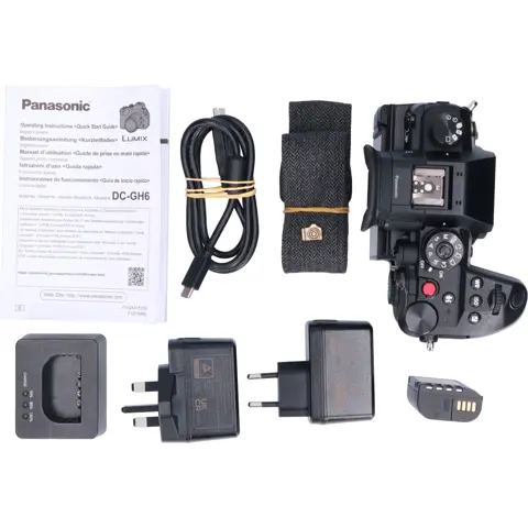 Tweedehands Panasonic LUMIX DC-GH6 Body CM2738