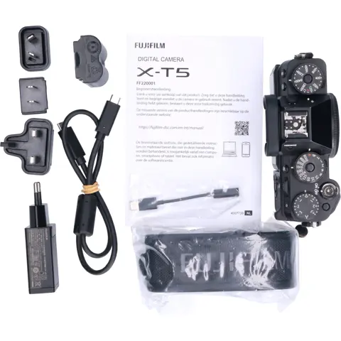 Tweedehands Fujifilm X-T5 Body Black CM2719
