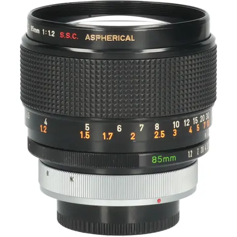 Tweedehands Canon FD 85mm F/1.2 S.S.C. Aspherical lens CM2610