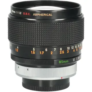 Tweedehands Canon FD 85mm F/1.2 S.S.C. Aspherical lens CM2610