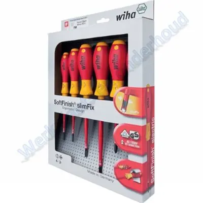 Wiha schroevendraaierset VDE 6-delig SL/PZD