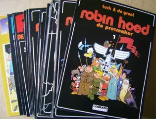 Robin hoed stripboeken adv. 736
