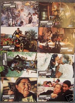 BLACK CAT, WHITE CAT lobbycard set.