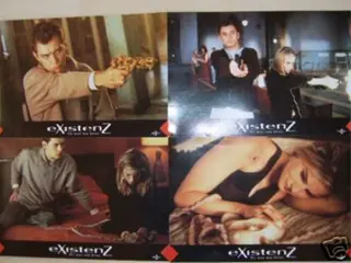 EXISTENZ lobbycard set.