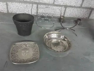 Metalen decoratie beelden