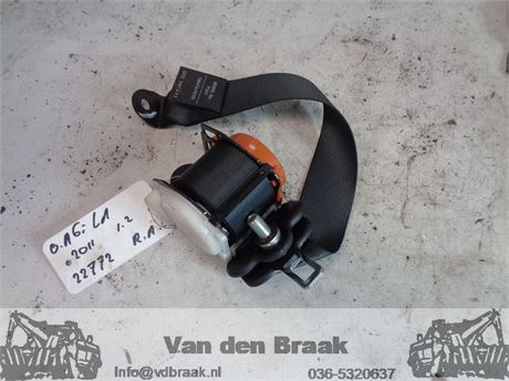 Opel Agila 2008-2015 Gordel rechts achter