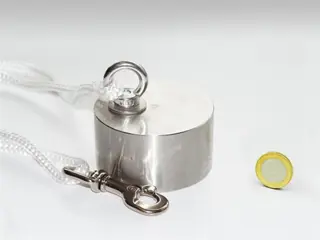 Neodymium magneet Vismagneet met een trekkracht van 250 kg
