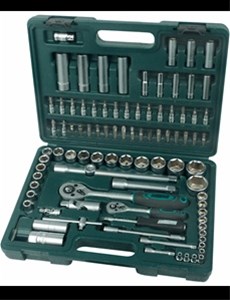 Doppendoos 94 delig 1/4 en 1/2" Mannesmann