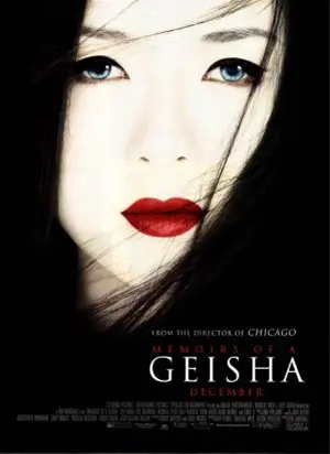 MEMOIRS OF A GEISHA filmposter.