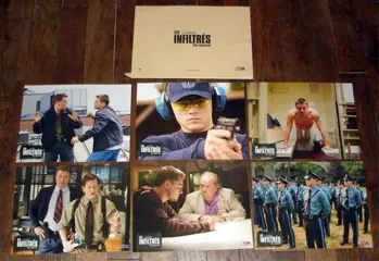 THE DEPARTED lobbycard set.