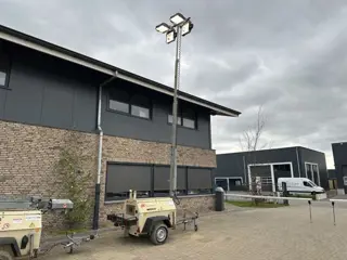 Ingersoll Rand LT6K Kubota 6 kVA Mobiele Lichtmast Aggregaat Light Tower