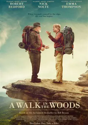 A WALK IN THE WOODS filmposter.