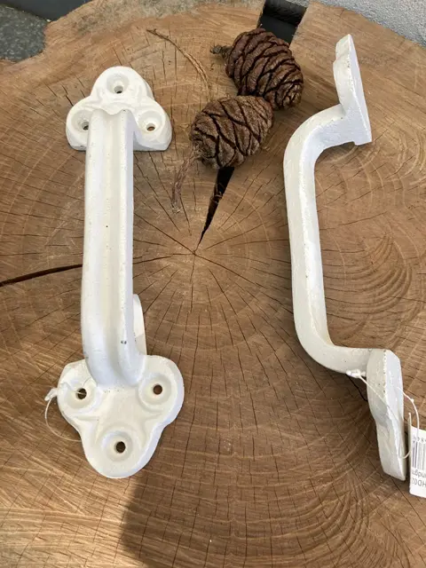 GIETIJZEREN HANDHANDVAT NOSTALGIE WIT NIEUW