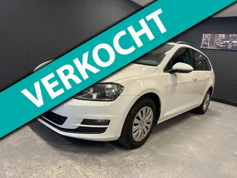 Volkswagen Golf Variant 1.6 TDI BlueMotion NAP NL 1eigenaar dealer onderhouden.