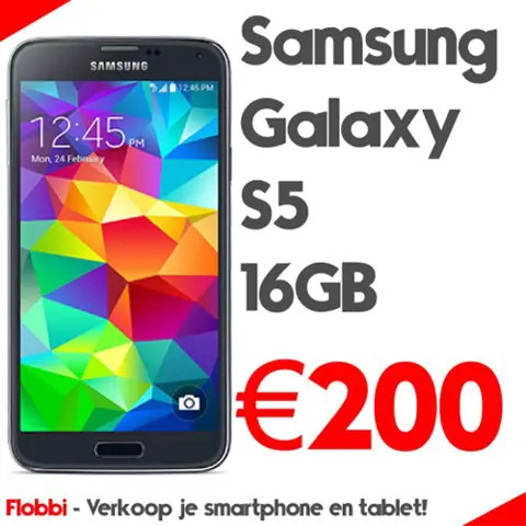 S5 verkopen? Snel, betrouwbaar &amp; hoge vergoeding