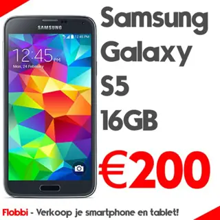 S5 verkopen? Snel, betrouwbaar &amp; hoge vergoeding