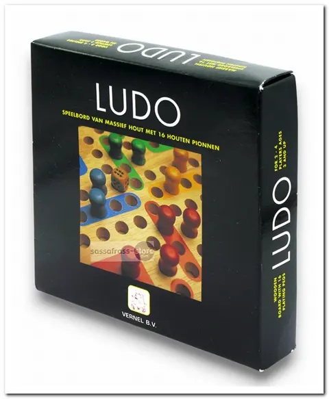 Houten Ludo Spel - Vernel B.v.