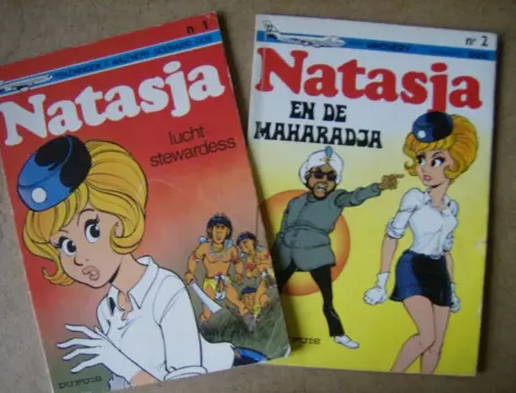 Natasja stripboeken adv 1668