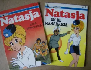 Natasja stripboeken adv 1668