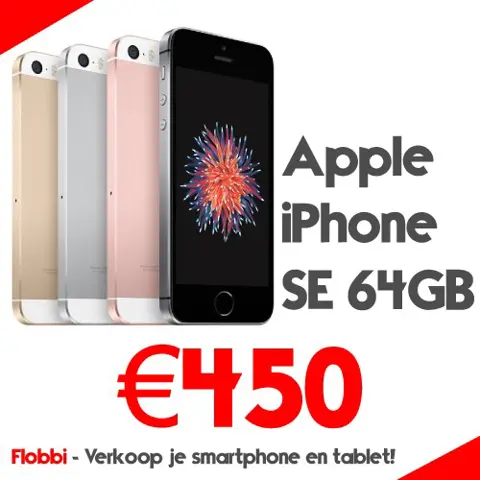Gezocht: iPhone SE verkopen?