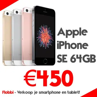Gezocht: iPhone SE verkopen?