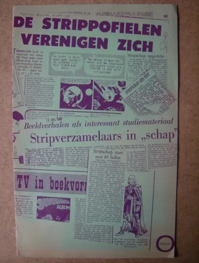 Stripschrift nummer 0 adv 1894