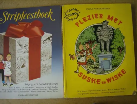 Stripfeestboek en plezier met adv 2027