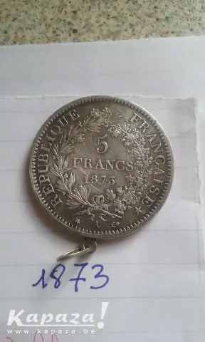 Oude munt 1873