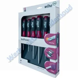 Wiha schroevendraaierset 6-delig torx magic sping