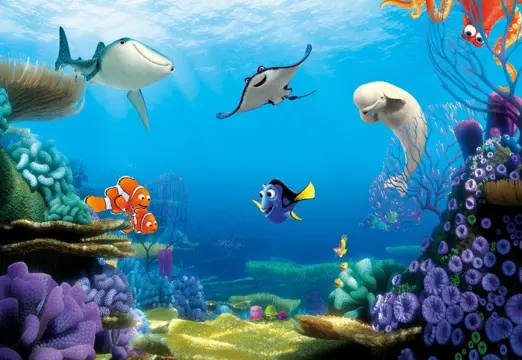 Finding Nemo Fotobehang Dory VLIESbehang Muurdeco4kids