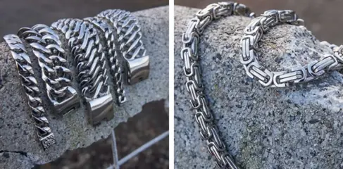 Div Rvs heren of dames armbanden ringen kettingen oorbellen