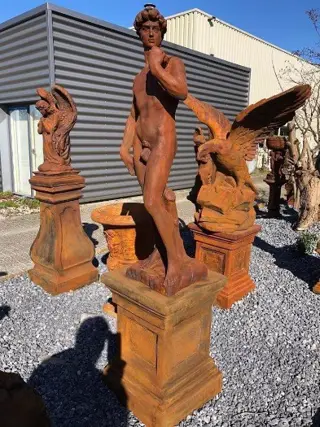 Tuinbeeld , tuin beeld , tuinbeeld david