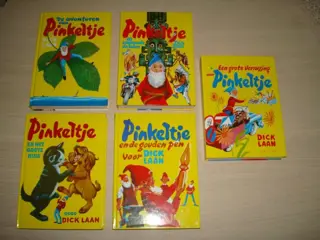 5 splinternieuwe pinkeltje boeken met per boek 2 verhalen...