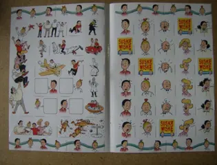 Suske en wiske stickervel adv 2415