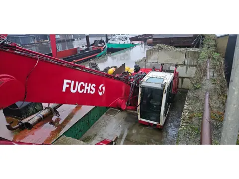 Fuchs 350 overslag kraan ( bovenbouw)