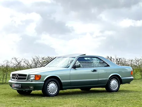 Mercedes-Benz S-Klasse 560 SEC - C126 - Nelken Grün - 77.000 km !